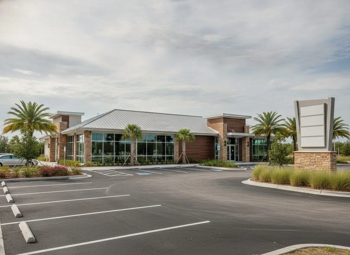 New commercial roof, restaurant